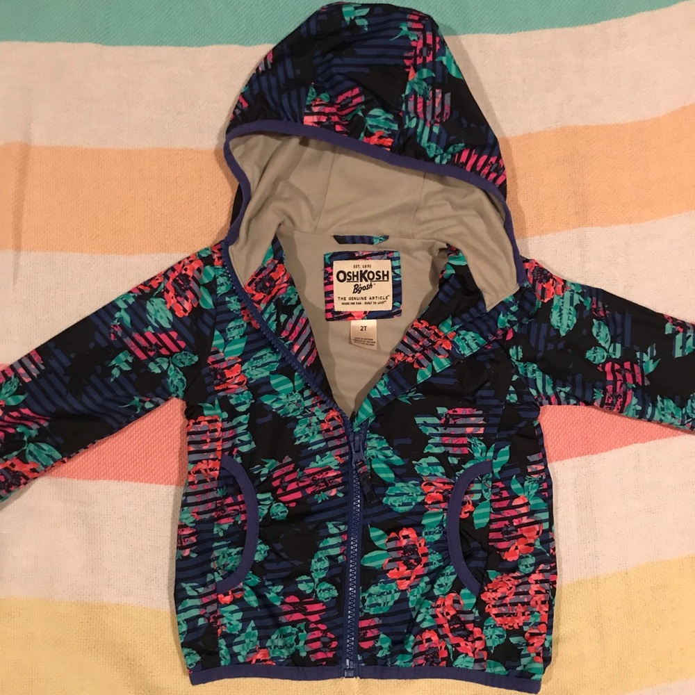 Osh Kosh toddler hooded jacket